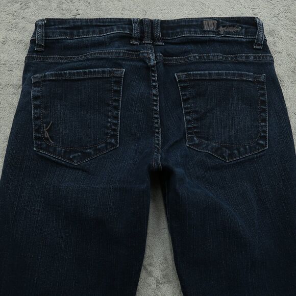 KUT from the Kloth Jeans Women's Size 4 Blue Low-Rise Skinny Denim 30" Inseam - Picture 13 of 16